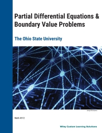 Partial Differential Equations & Boundary Value Problems for Ohio State University ePDF - Image pdf with ocr